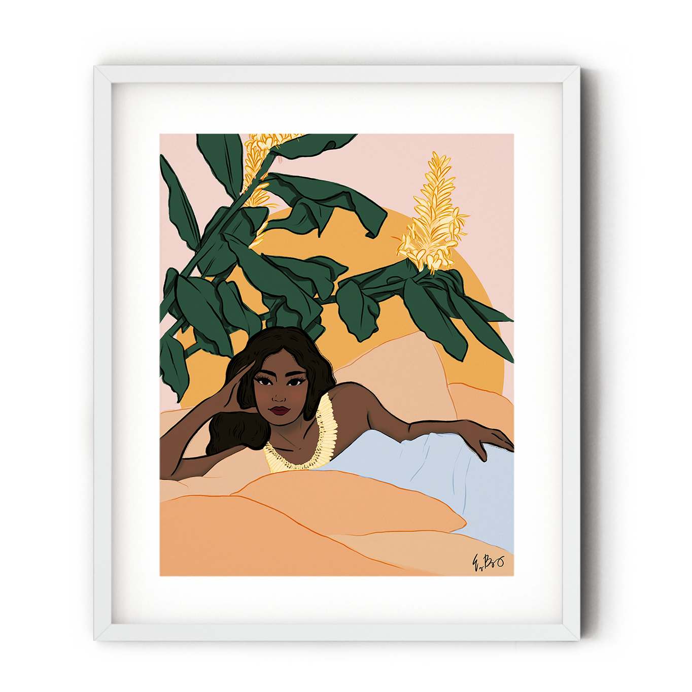 Lounging Lady