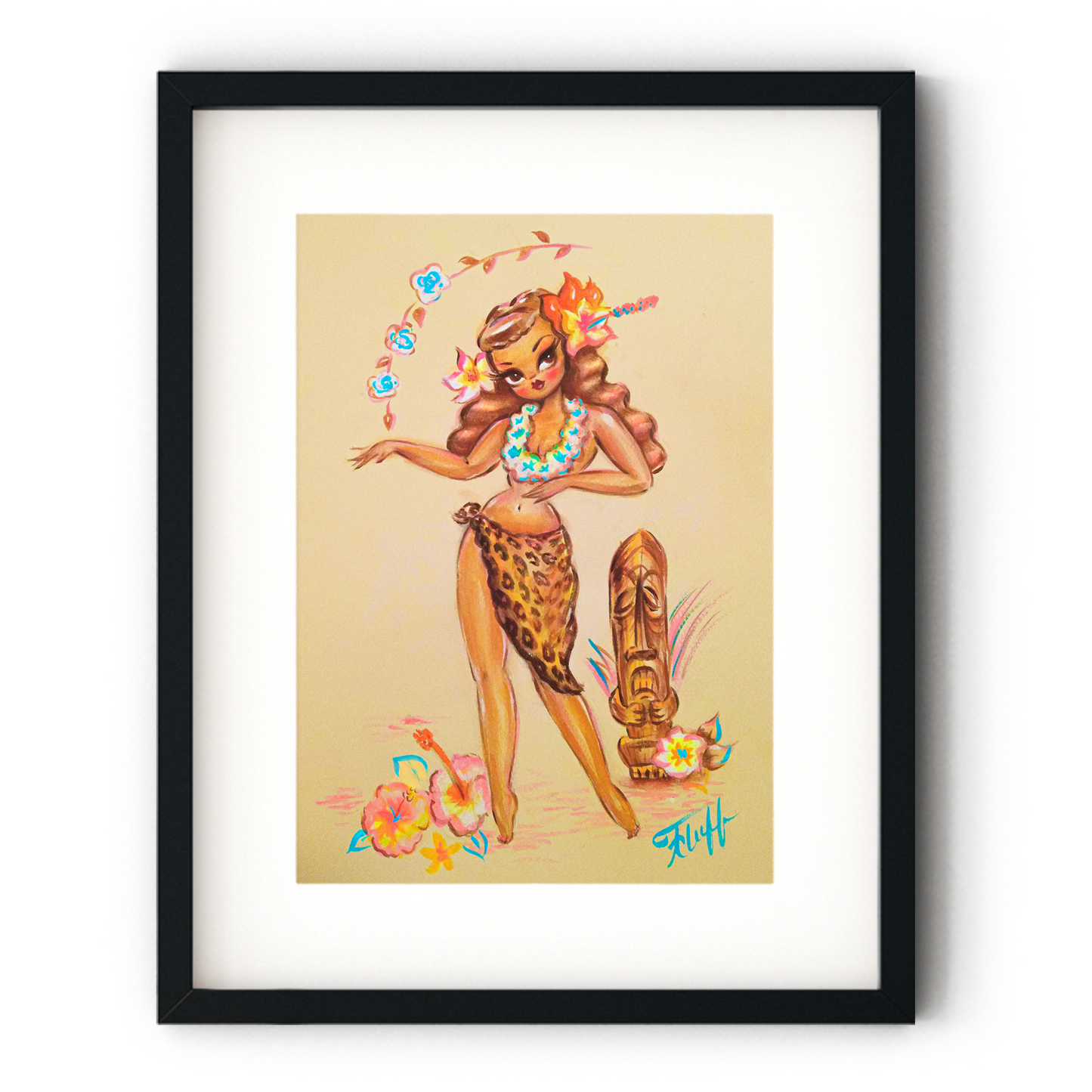 Painting & Drawing: Miss Fluff