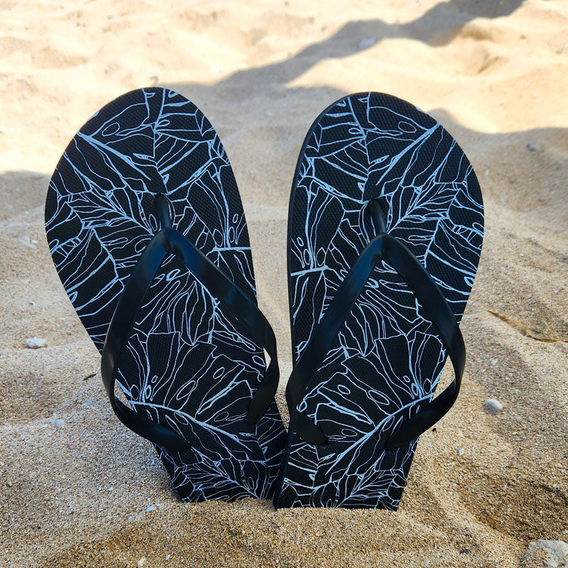 slippers, flip flops, slippahs, custom design